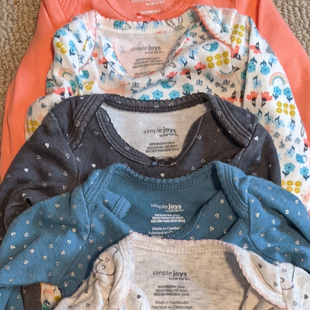 ♦️ B2G1FREE ♦️ 5 long sleeve onesie - Picture 2 of 5